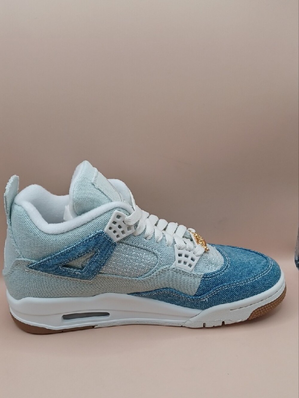 Nike Air Jordan 4 Retro Tex Sneaker-Multi Blue Size W:7.5 M:6 US IB6716-100 - Picture 11 of 15